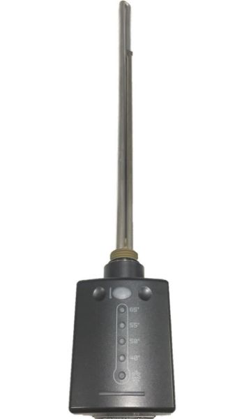 Thermostatic Heating Element with 2-Hour Timer 600W - Anthracite