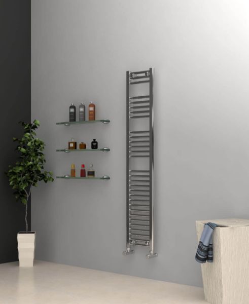 Picture of Chrome Towel Radiator 300mm Wide 1500mm High