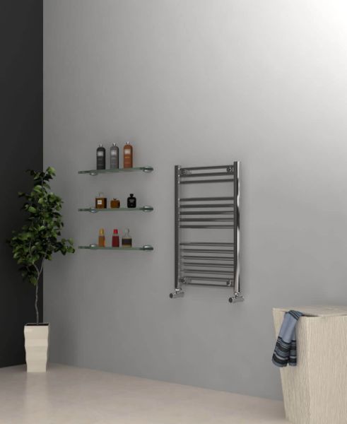 Picture of Chrome Towel Radiator 500mm Wide 750mm High