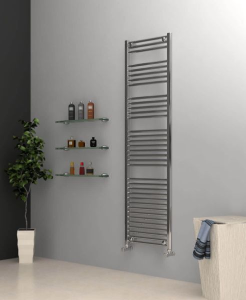 Picture of Chrome Towel Radiator 500mm Wide 1750mm High