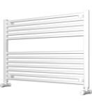 Picture of White Bathroom Towel Rail  1000mm Wide 600mm High