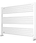 Picture of White Bathroom Towel Rail 1200mm Wide 800mm High