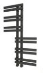 Picture of ZHIA Designer Anthracite Towel Radiator 600mm Wide 1000mm High