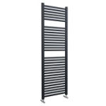 Picture of Anthracite Towel Radiator 500mm Wide 1512mm High