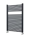 Picture of Anthracite Towel Radiator 500mm Wide 842mm High