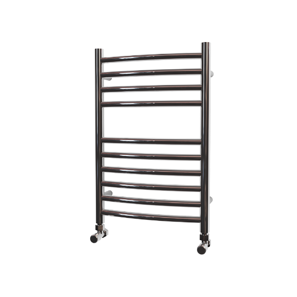 Picture of 400mm Wide 600mm High Stainless Steel CURVED Towel Rail