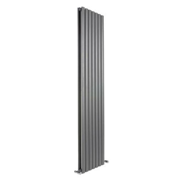 Picture of NEVA 472mm Wide 1800mm High Anthracite Radiator - Double