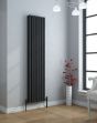 VERTICA 1500x420mm Anthracite Double Panel Modern Designer Radiator