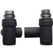 Dual Fuel Radiator Valves Anthracite Corner	