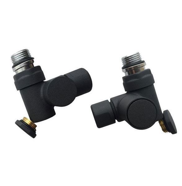 Dual Fuel Radiator Valves Anthracite Corner
