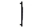 Picture of DEX 800mm Wide 630mm High Black Designer Bathroom Radiator