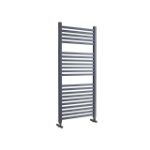 Picture of TODY 500mm Wide 1110mm High Square Tube Anthracite Designer Towel Rail