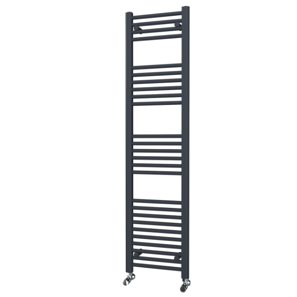 Picture of Anthracite Towel Radiator 400mm Wide 1600mm High