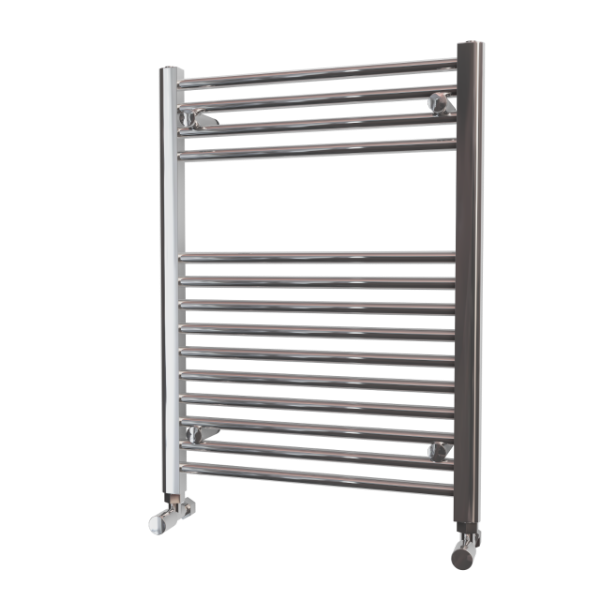 Picture of Kartell K-Rail 22mm Chrome Towel Radiator  600mm Wide 800mm High