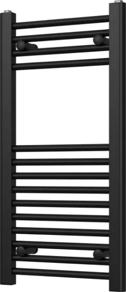 Picture of Black Towel Radiator - 400mm Wide 800mm High