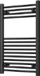 Picture of Black Towel Radiator - 500mm Wide 800mm High