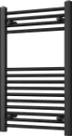 Picture of Black Towel Radiator - 500mm Wide 800mm High