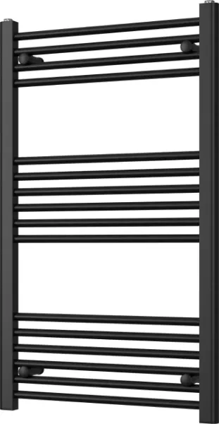 Picture of Black Towel Radiator - 600mm Wide 1000mm High