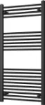 Picture of Black Towel Radiator - 600mm Wide 1200mm High