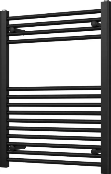 Picture of Black Towel Radiator - 600mm Wide 800mm High