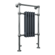 Picture of Anthracite Flat Bar Traditional Towel Rail 5 Column