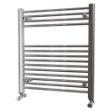 Picture of Small Chrome Towel Rail Radiator  600mm Wide | 800mm High