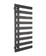 Picture of EMRENO Designer Towel Radiator 500mm x 800mm | Open End Flat Anthracite