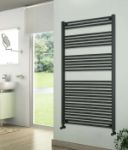 Picture of Large Anthracite Towel Radiator 800mm Wide | 1500mm High