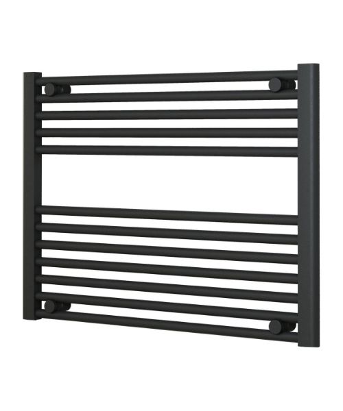 Picture of Horizontal Anthracite Towel Radiator 800mm Wide | 600mm High