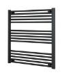 Picture of Horizontal Anthracite Towel Radiator 800mm Wide | 800mm High