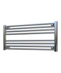 Picture of Horizontal Chrome Towel Radiator 1000mm Wide | 400mm High