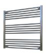 Picture of Horizontal Chrome Towel Radiator 1000mm Wide | 800mm High