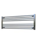 Picture of Horizontal Chrome Towel Radiator 1200mm Wide | 400mm High