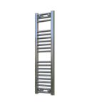 Picture of Narrow Chrome Towel Radiator 300mm Wide | 1000mm High