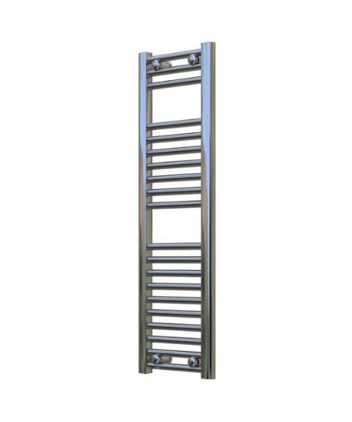Picture of Narrow Chrome Towel Radiator 300mm Wide | 1000mm High