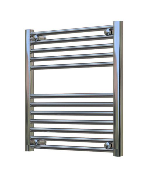 Picture of Small Chrome Towel Radiator 600mm Wide | 600mm High