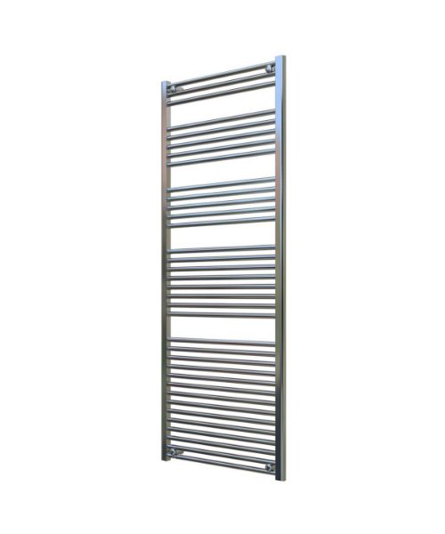 Picture of Tall & Large Chrome Towel Radiator 700mm Wide | 1750mm High