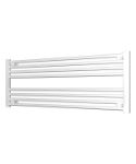 Picture of White Heated Towel Rail - Horizontal 1200mm Wide | 400mm High