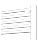 Picture of White Heated Towel Rail - Horizontal 1200mm Wide | 400mm High