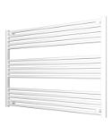 Picture of White Heated Towel Rail - Horizontal 1200mm Wide | 800mm High