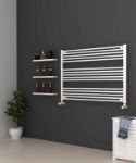 Picture of White Heated Towel Rail - Horizontal 1200mm Wide | 800mm High