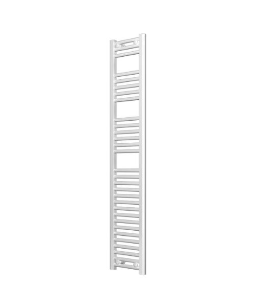 Picture of White Heated Towel Rail - Narrow 300mm Wide | 1500mm High