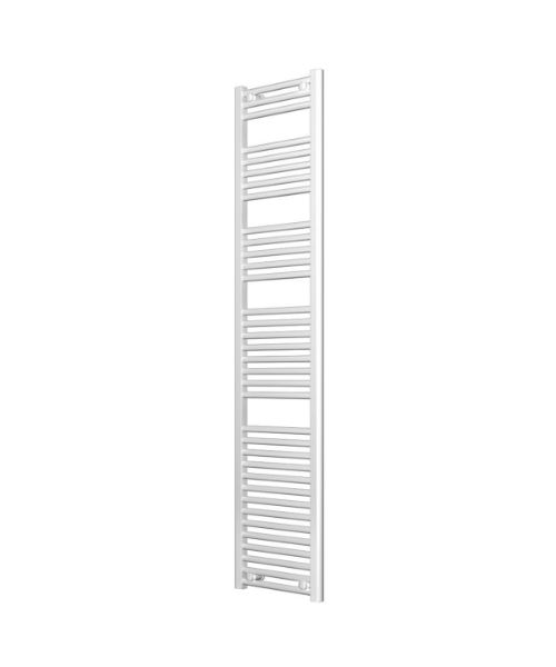Picture of White Heated Towel Rail - Slim 400mm Wide | 1750mm High
