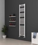 Picture of White Heated Towel Rail - Slim 400mm Wide | 1750mm High