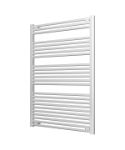 Picture of White Heated Towel Rail - Ladder 800mm Wide | 1200mm High