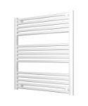 Picture of White Heated Towel Rail - Horizontal 800mm Wide | 800mm High