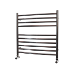 Picture of 600mm Wide 600mm High Horizontal Stainless Steel CURVED Towel Rail