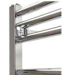Picture of 500mm Wide 1400mm High Tall and Narrow Chrome Towel Radiator