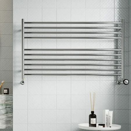 Horizontal Towel Radiators & Wide Heated Towel Rails