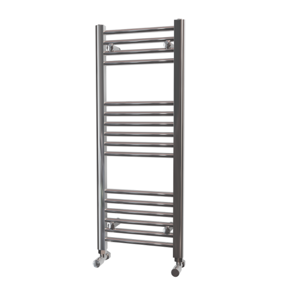 Picture of 400mm Wide 1000mm High Chrome Narrow Towel Radiator 